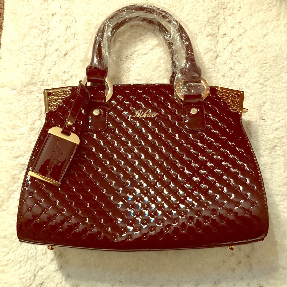 Bijou Women’s Patent leather handbags